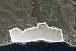 Земельный участок 11.2 га. в курортной зоне «Сатера» (Алушта) на берегу моря
